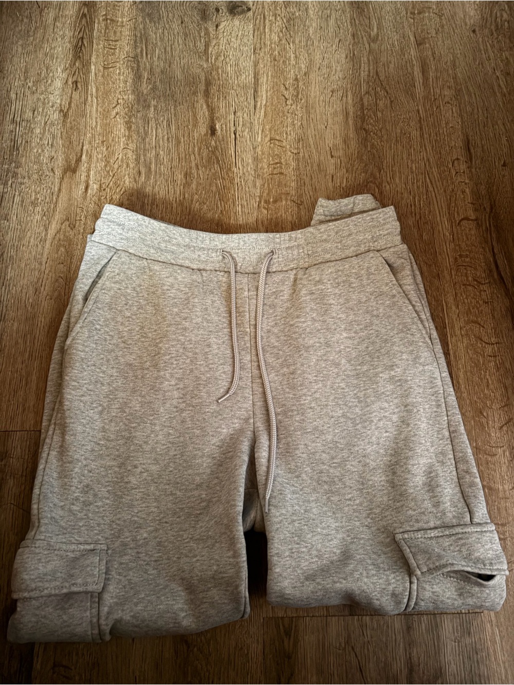 Ci Sono Light Gray Women's Cargo Sweat Shorts